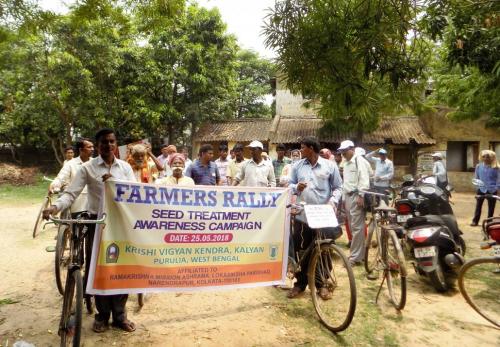 Farmers Rally on Seed Treatment Awareness Campaign