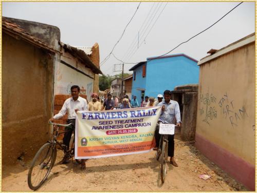 Farmers Rally on Seed Treatment Awareness Campaign